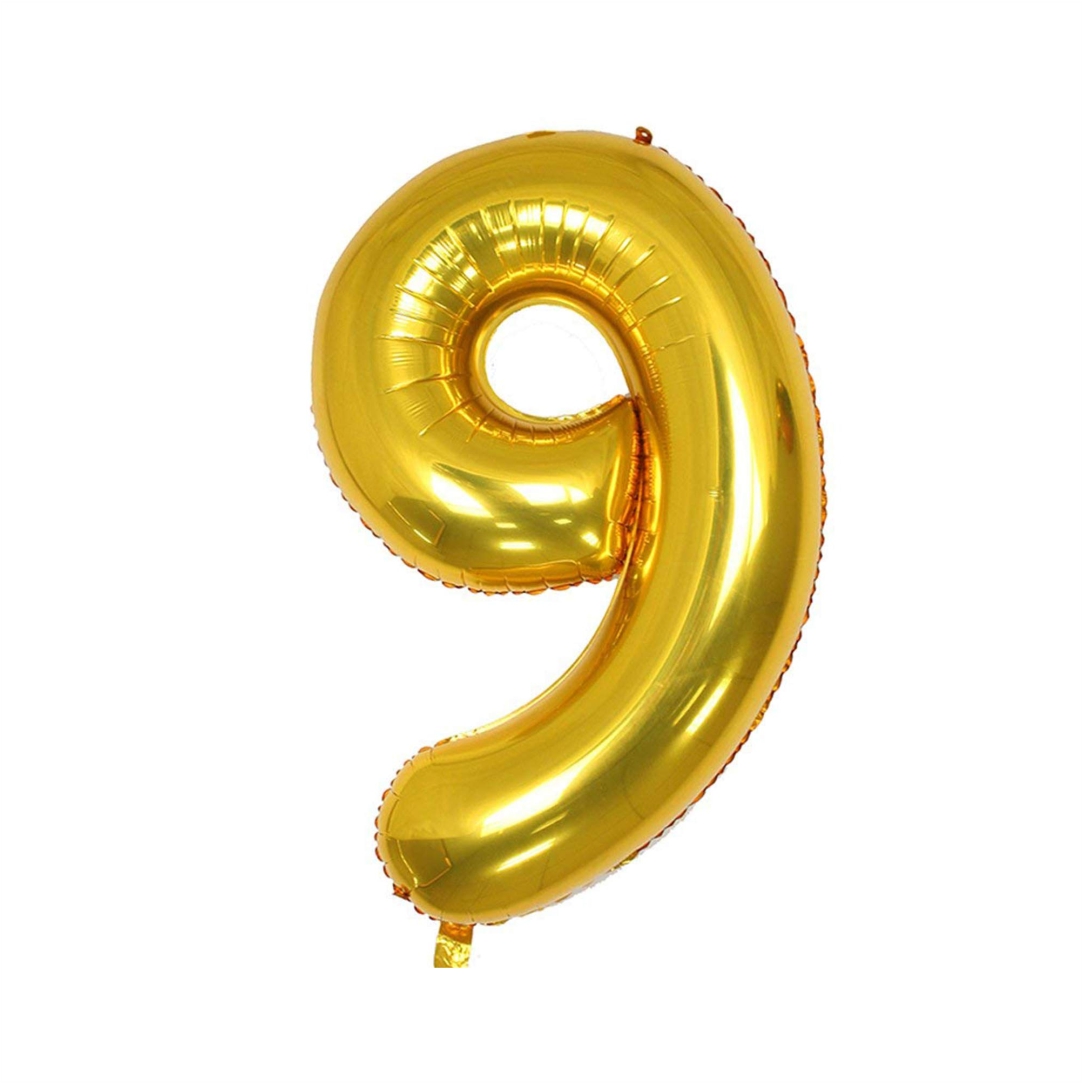 Μπαλόνι-Γενεθλίων-Balloon-45cm-Αριθμός-9