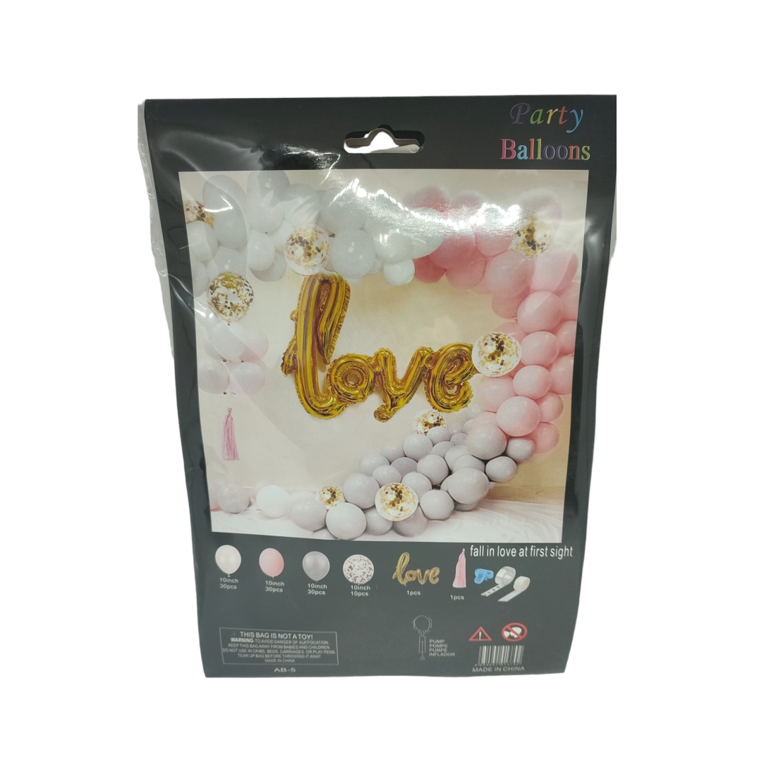 Σετ-Μπαλόνια-Party-Balloon-102pcs-Love-AB-5-1