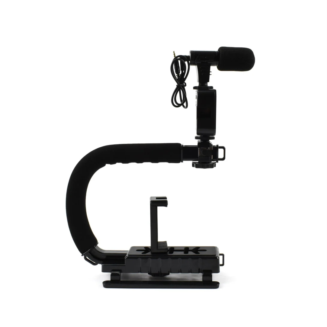 Σταθεροποιητής-Κάμερας-με-Led-Φωτισμό-και-Μικρόφωνο-Q-ZJ1010-Andowl-1