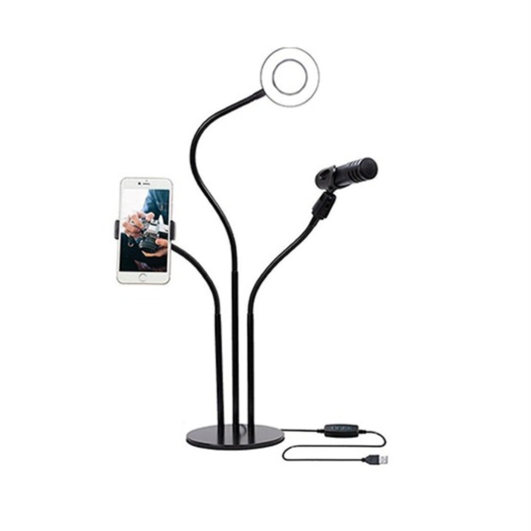 Eπαγγελματικό-Ring-Light-με-Επιτραπέζια-Βάση-1