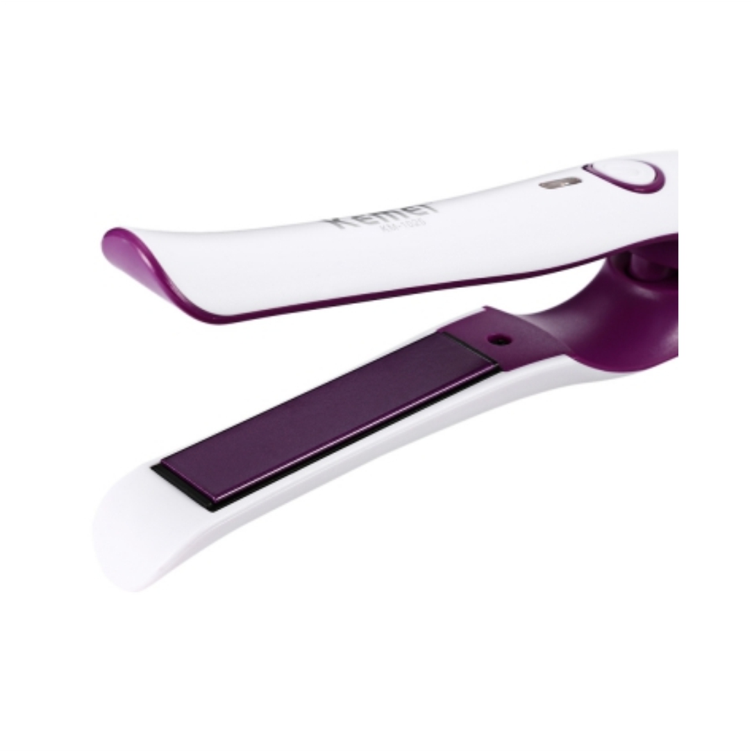 Mini-Πρέσα-Μαλλιών-με-Κεραμικές-Πλάκες-Kemei-KM-1025-2