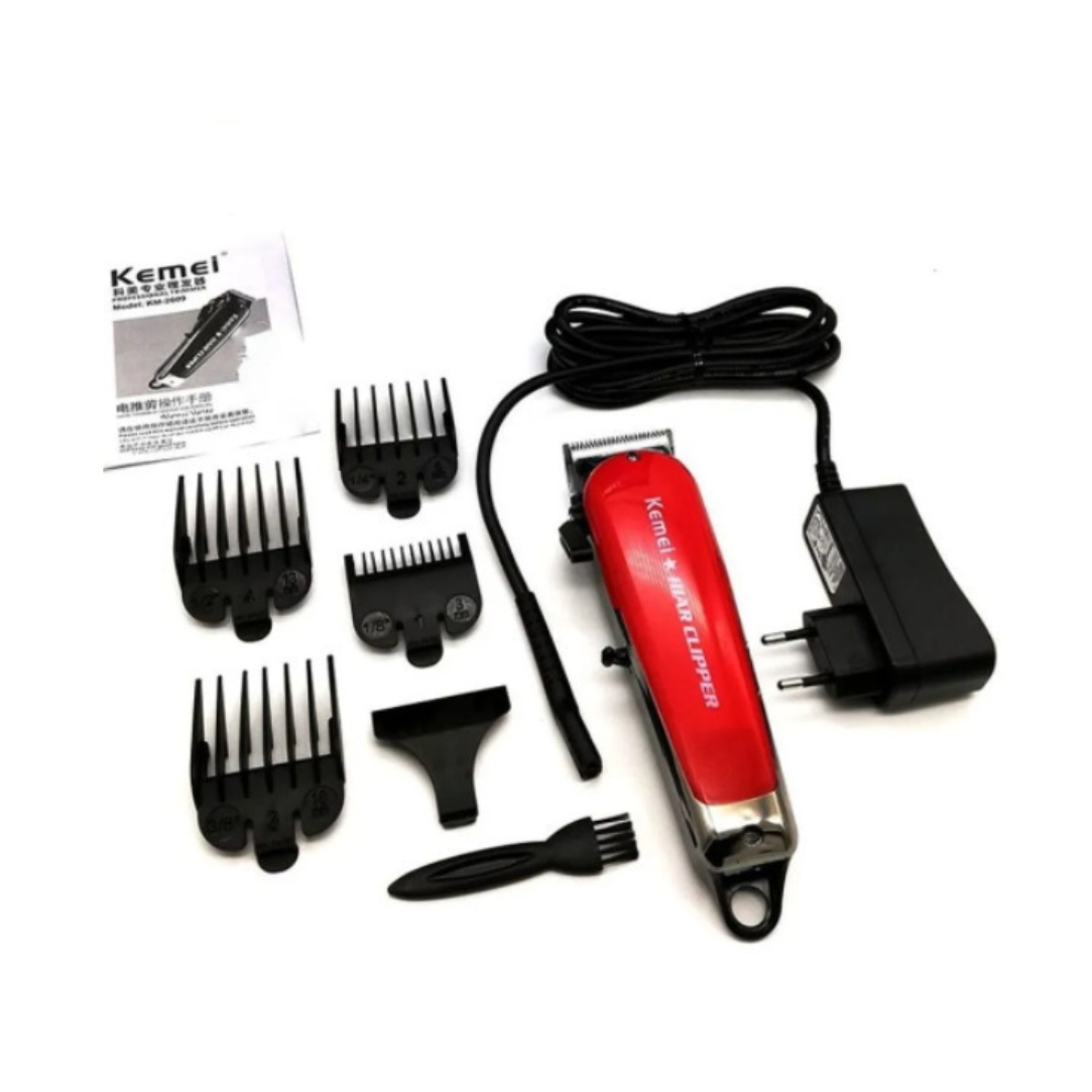 Επαγγελματική-Επαναφορτιζόμενη-Κουρευτική-Μηχανή-Kemei-KM-2609-1