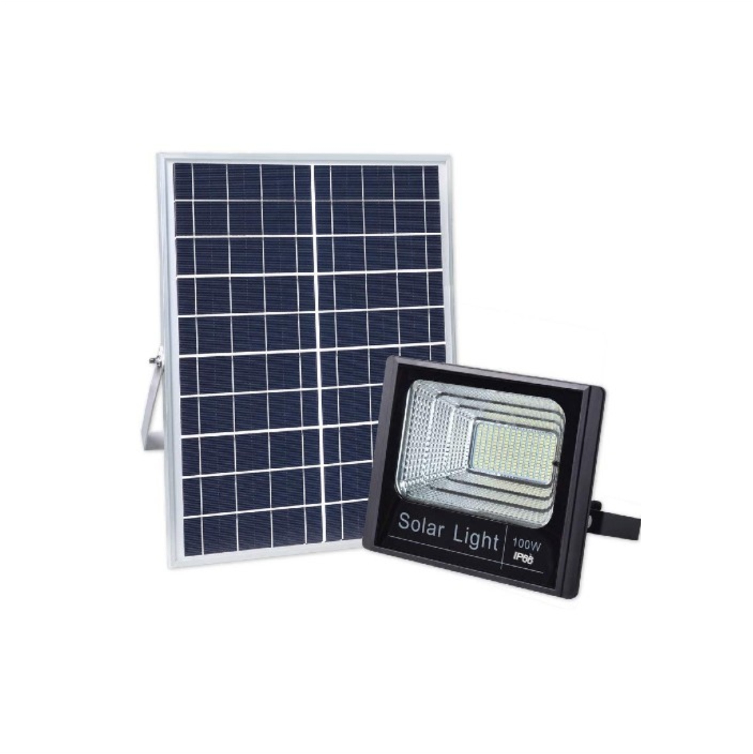 Ηλιακός-Προβολέας-Led-100W-Jortan