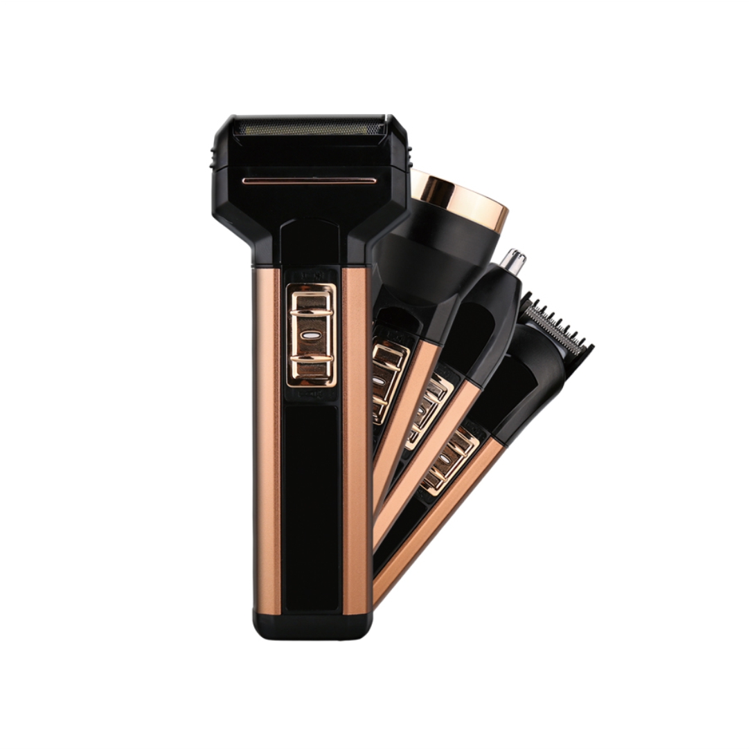 Σετ-Επαναφορτιζόμενης-Ξυριστικής-Μηχανής-Kemei-KM-T3