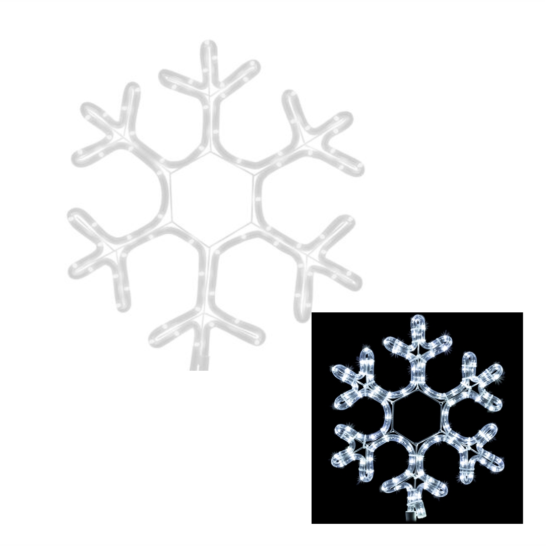 Φωτιζόμενη-Χριστουγεννιάτικη-Χιονονιφάδα