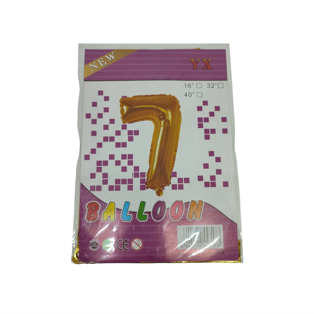 Μπαλόνι-Γενεθλίων-Balloon-45cm-Αριθμός-7-1