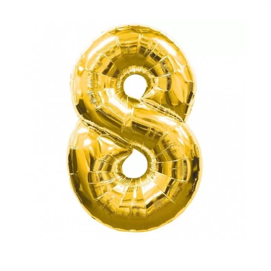 Μπαλόνι-Γενεθλίων-Party-Time-32-Αριθμός-8-RX32-001
