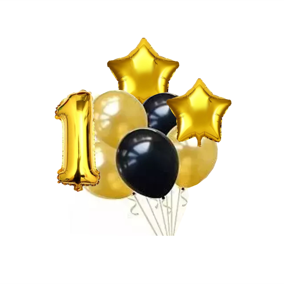 Μπαλόνια-Γενεθλίων-8τμχ-Balloon-Rarty-No.1