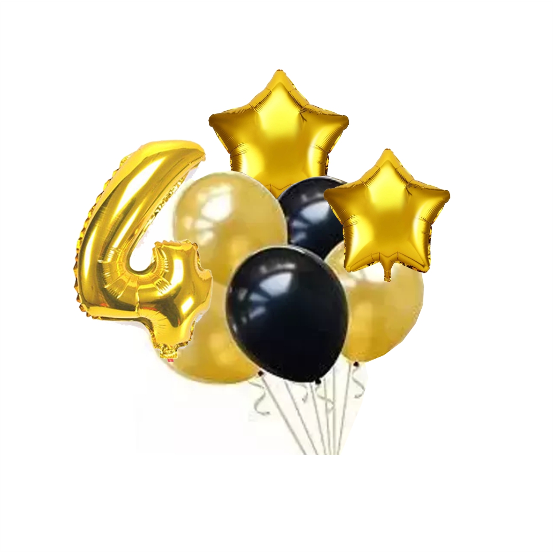 Μπαλόνια-Γενεθλίων-8τμχ-Balloon-Rarty-No.4