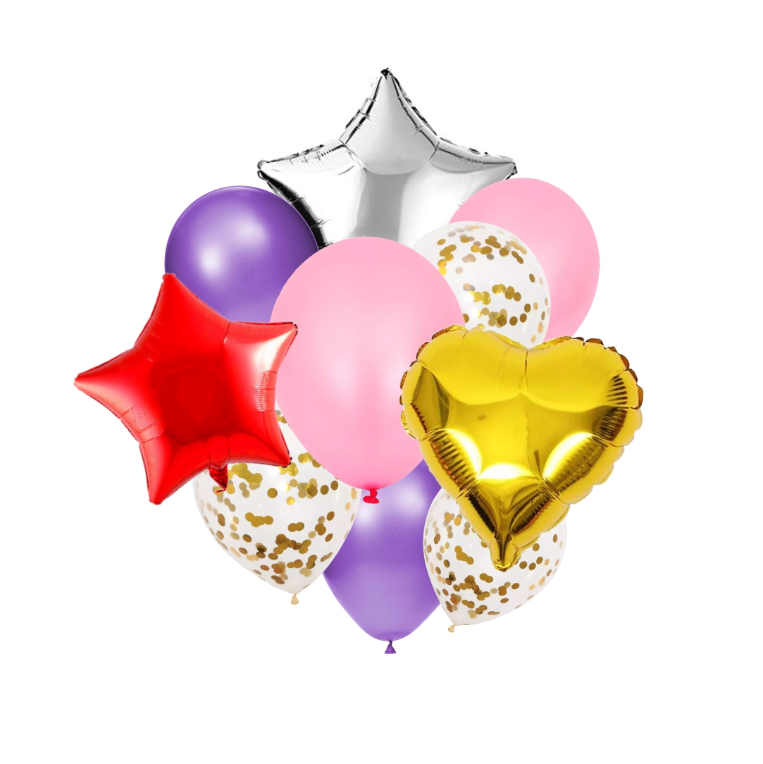 Μπαλόνια-Γενεθλίων-Balloon-Party-10τμχ