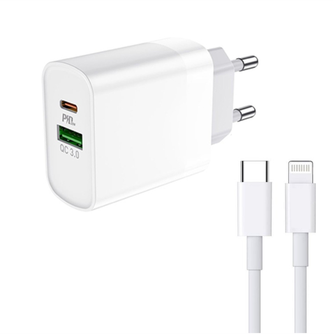 Φορτιστής-Type-C-to-Ios-και-Θύρα-USB-TREQA-CS-633